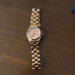 Marc Jacobs Gold and Pink Women's Watch